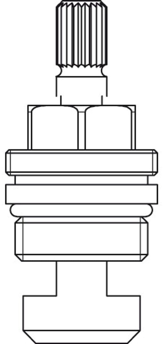 Ideal Standard JADO Keramisch bovendeel G1/2, H960136NU, links sluitend, H960136NU