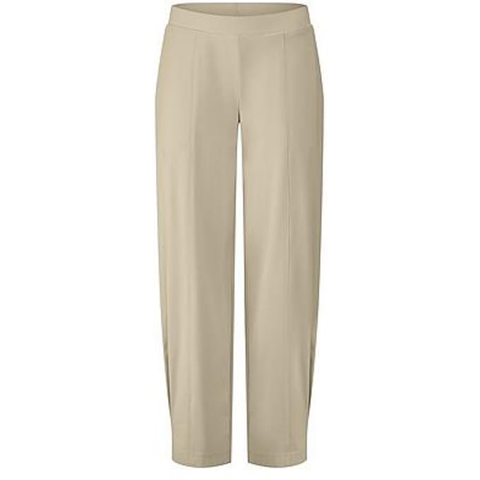 Wide Fit 7/8-broek Van Peter Hahn beige