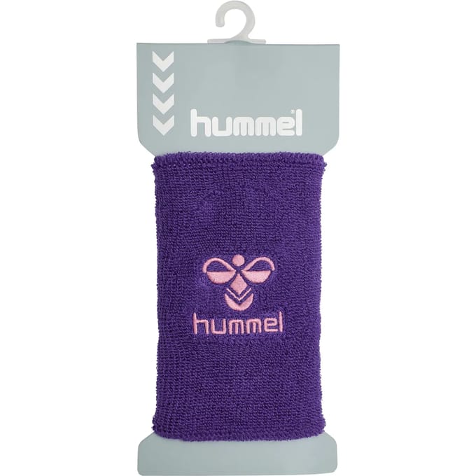 Hummel Old School polsband groot - Zweetband - paars