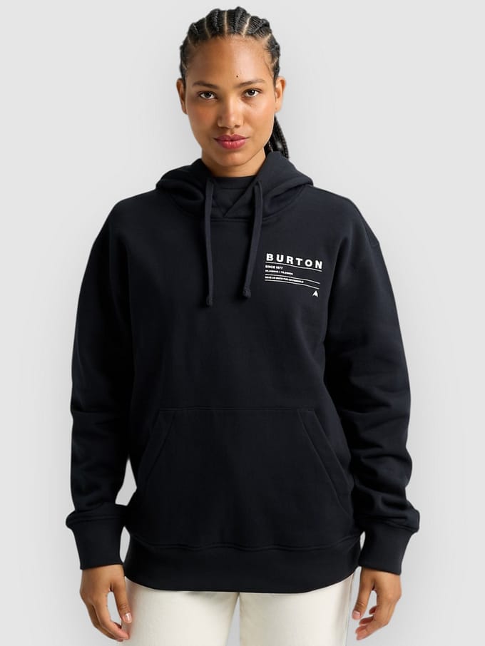 Burton Moretown Hoodie zwart