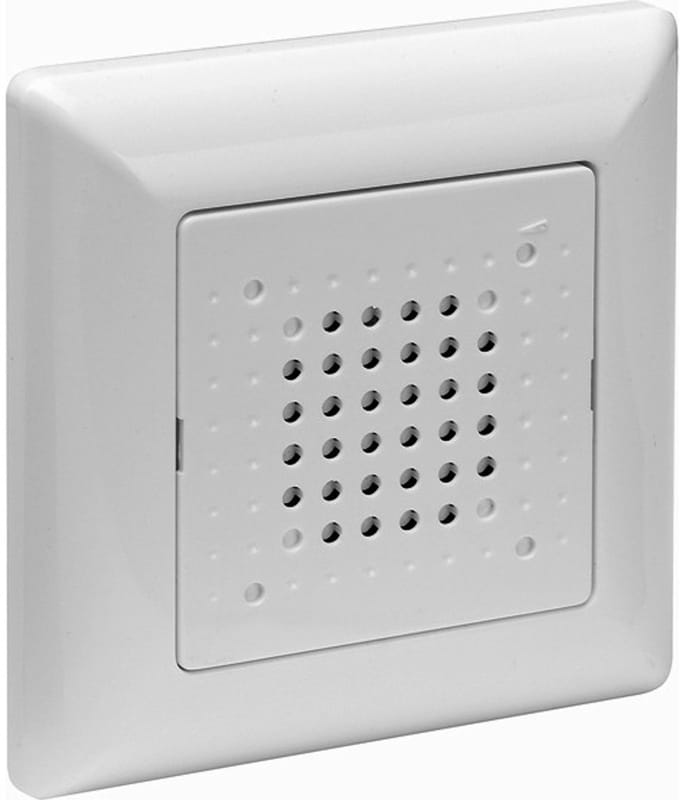 Grothe UP-LTW 230ws Belwerk, inbouw, wit, 43716