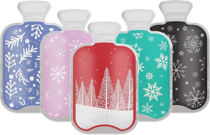 Set van 5 Herbruikbare Handwarmers voor Directe Warmte - Direct Activerende Warmwaterkruiken