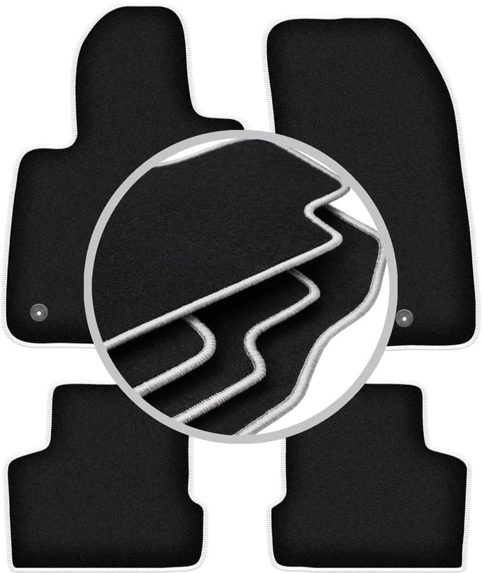 CARLUX-SILVER automatten voor: Jeep Renegade SUV (2014-2019)