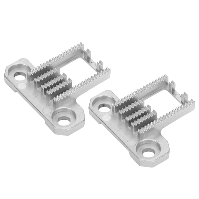 2 Stuks Naaimachine Transporteur Heavy Duty Metaal voor SINGER 4423 5532 44s Onderdelen Accessoires gray