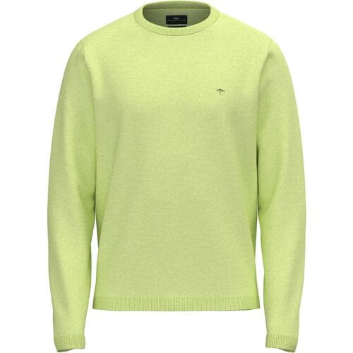 Fynch-Hatton Trui O-Neck Light Air Cotton Pear / male