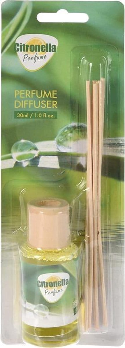 Luchtverfrisser 30 ml glas citronella