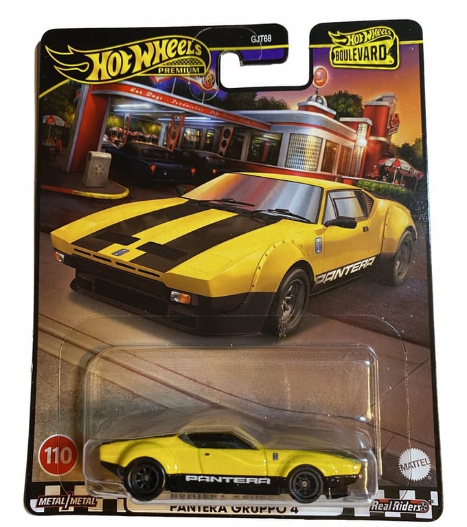 Hot Wheels Premium De Tomaso Pantera Gruppo 4 - Schaal 1:64