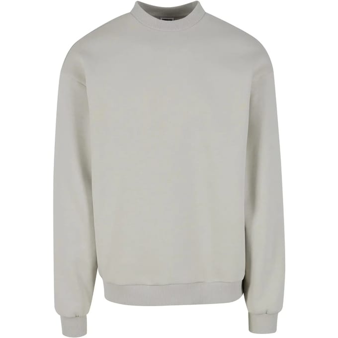 Urban Classics - Fluffy Crewneck sweater/trui - XL - Grijs