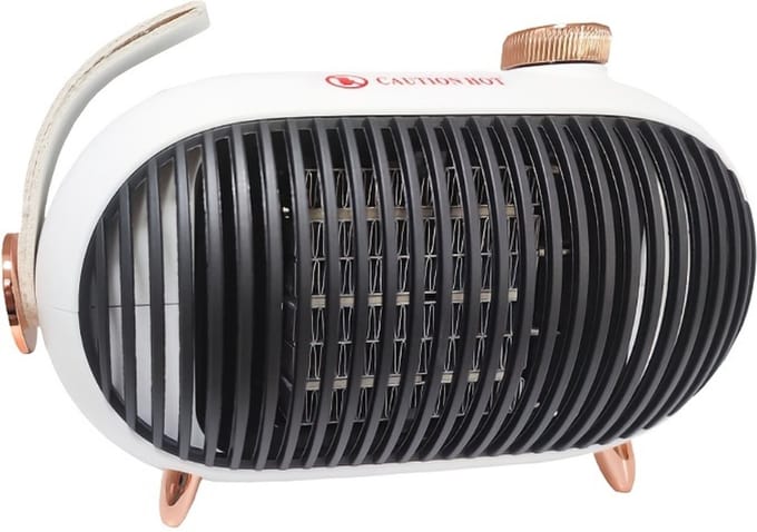 Xerolax Elektrische Kachel - Haard - Heater - Mini Kachel - Draagbaar - Wit