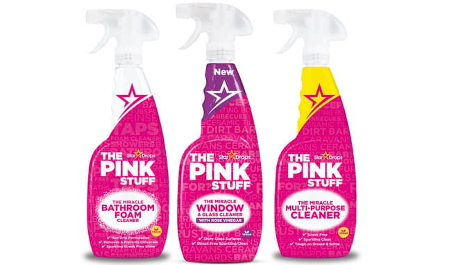 The Pink Stuff - Badkamerreiniger - Glasreiniger - Allesreiniger