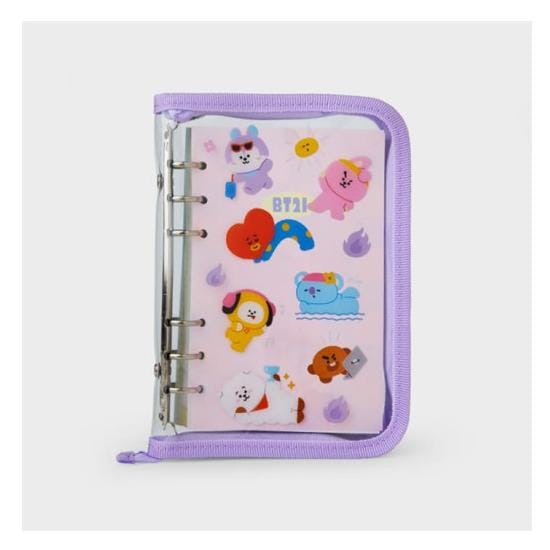 Line Friends BT21 Seizoensgroetendagboek gray