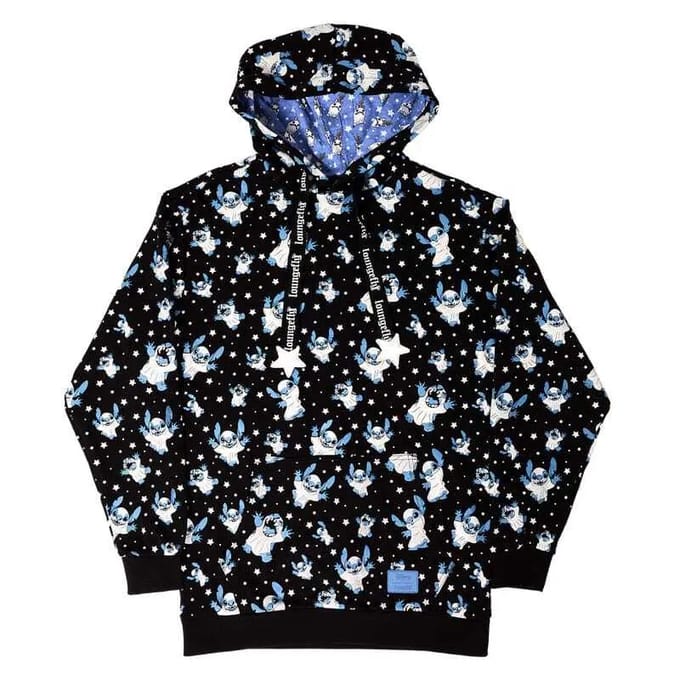 Hoodie Loungefly Lilo&Stich - Ghost