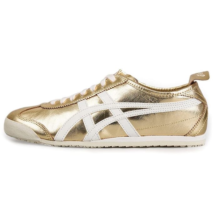 Onitsuka Tiger Mexico 66 Goud Wit Unisex Sneakers THL7C2-9401 40 white
