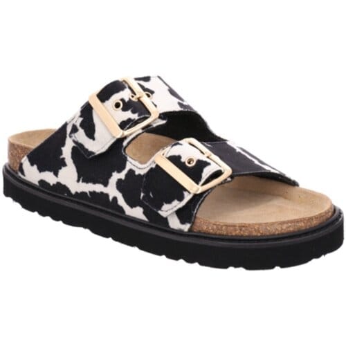 Rohde Slipper Zwart/Wit - Maat 37