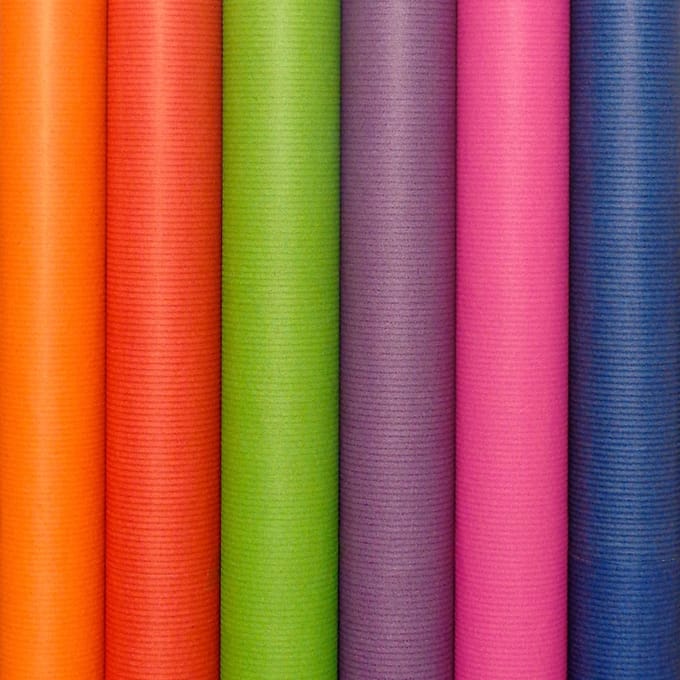 Wrapping Paper Box Kraft Colors Classic, doos van 42 rol