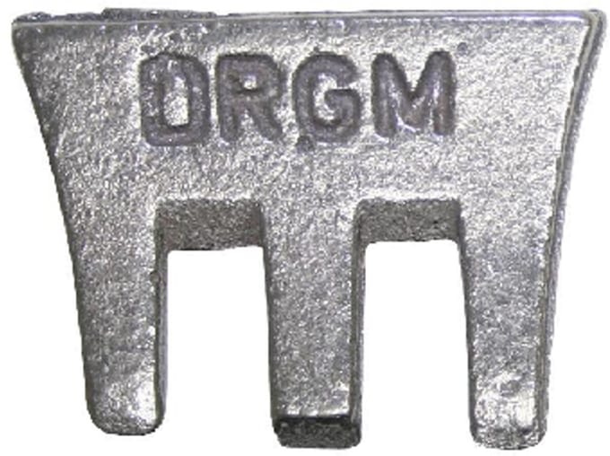 Hamerspie nr. 1 – 13 mm – smeedbaar gietijzer – per stuk