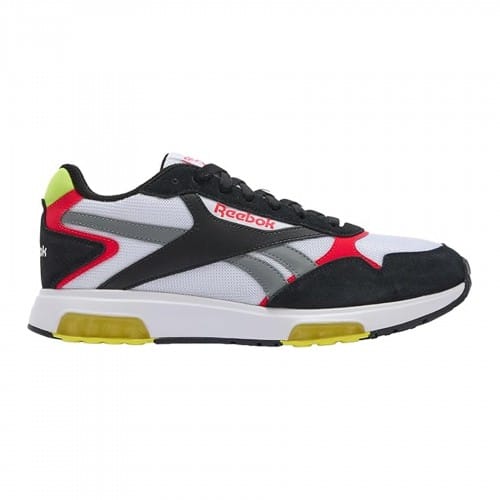 Reebok Kinder Glide DMX Suede Sneakers (Wit/Zwart)