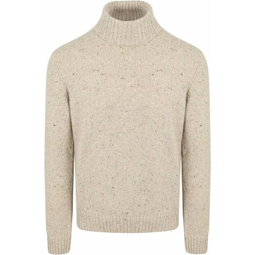Suitable Coltrui Donnegal Tweed Eco Wool Beige - Maat XXL - Heren - Pullover