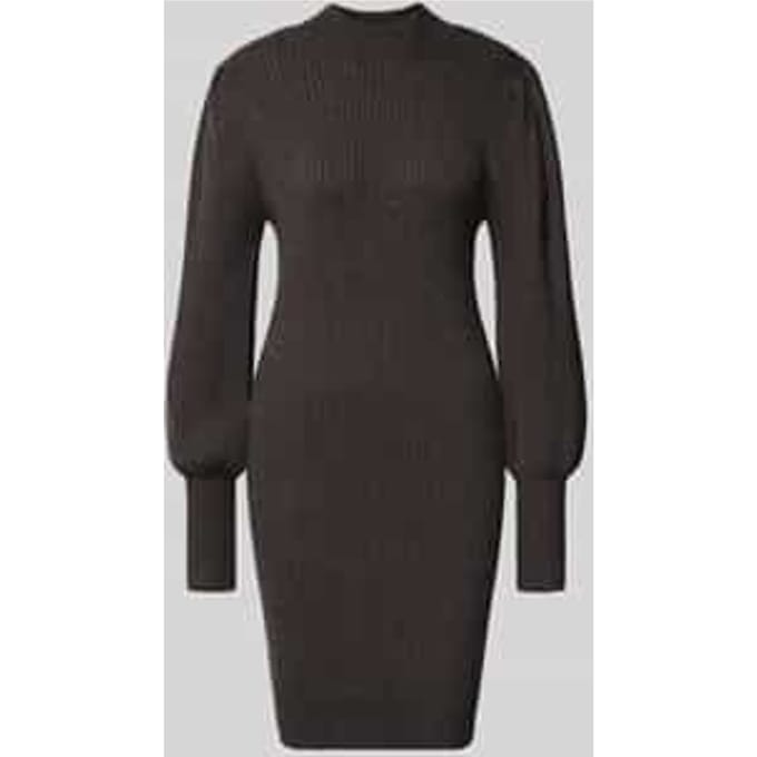 Comfort fit gebreide jurk van viscosemix, model 'KATIA'