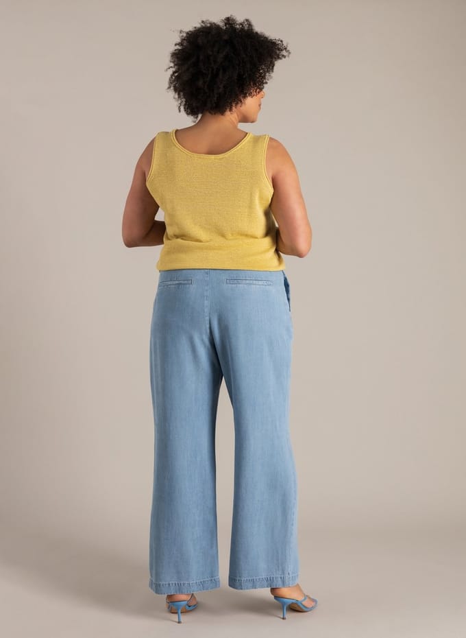 YEST CURVE Nikaia Tops - Raffia Yellow - maat 2(50)