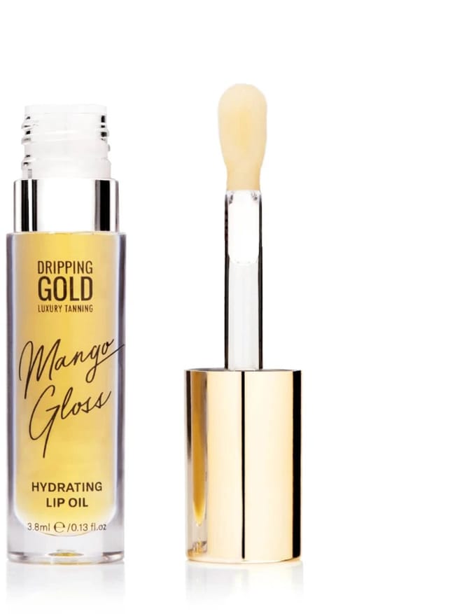 Dripping Gold | Hydrating Lip Oil Mango Gloss - Vegan