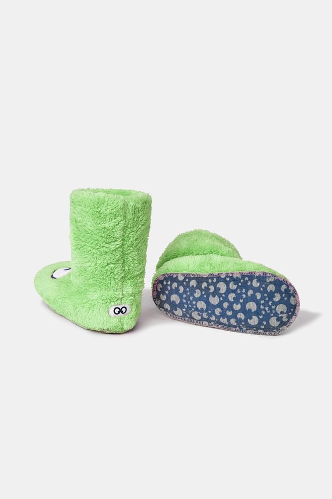 Woody - Pantoffels - Groen - 252-10-BOR-M/760 - maat 37/40