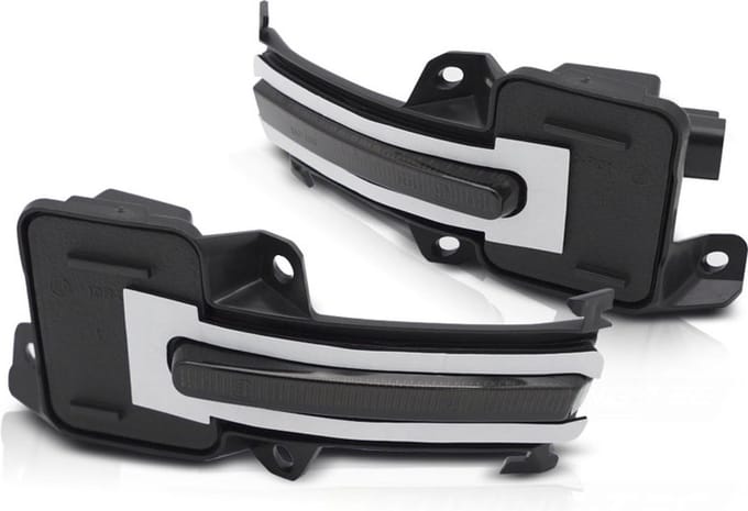 Spiegelknipperlichten - Honda Civic X 2016-2021 - LED - smoke