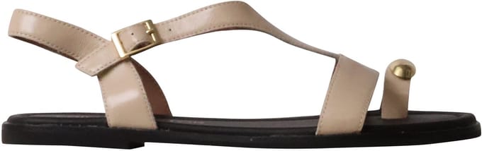 Lynda leren sandalen