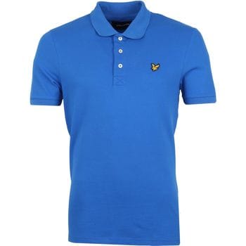 Lyle and Scott Blauw Polo - Maat S - Heren