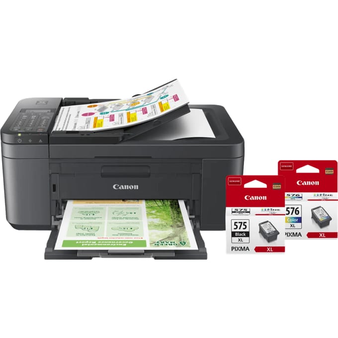 Canon PIXMA TR4755i + 1 set extra XL cartridges