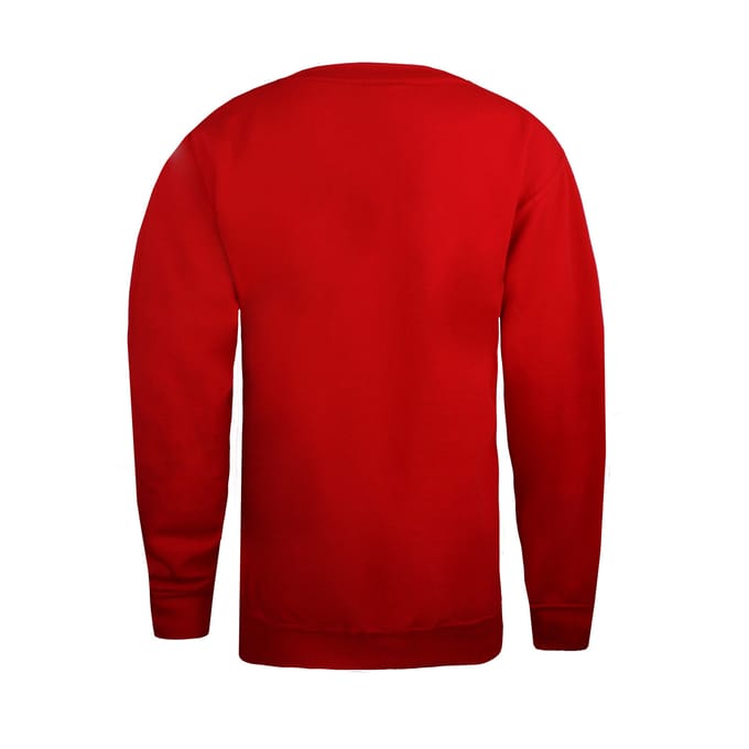 Disney Dames/Dames Mickey Mouse Schets Crew Hals Sweatshirt (Rood)
