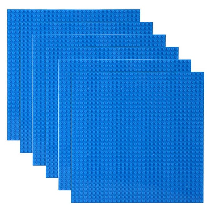 6 stuks 32x32 Platformbasis bouwblokken ideaal voor activiteitentafels worden gemonteerd op kussenaccessoires. 32x32