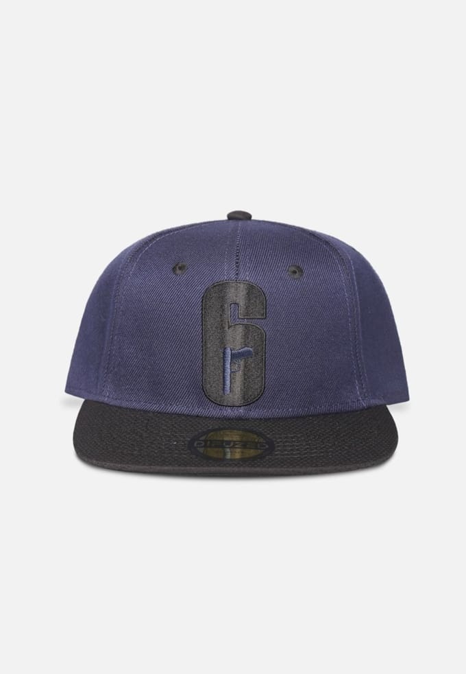 Rainbow Six Siege Snapback Pet Logo Blauw/Zwart