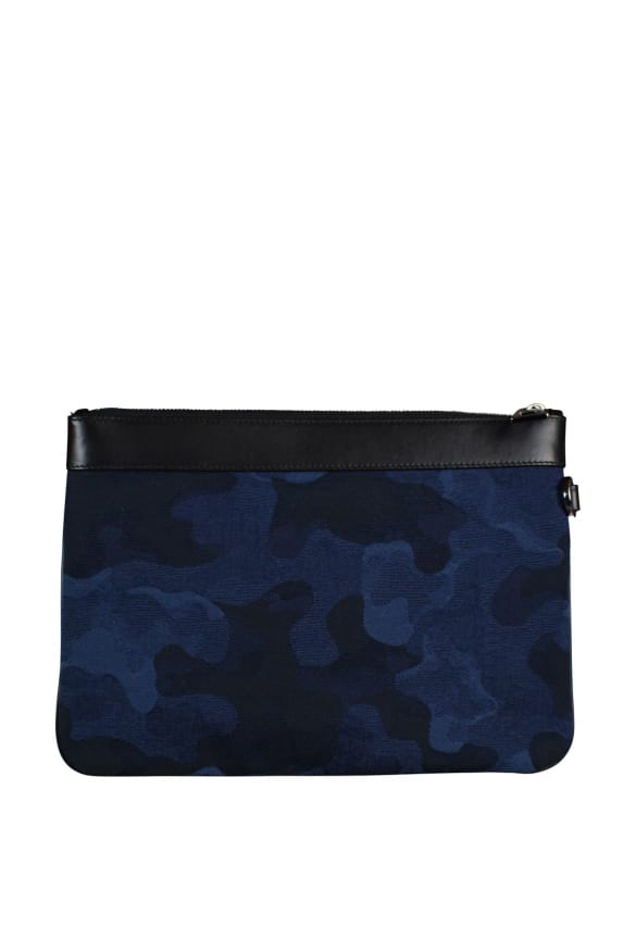 Jimmy Choo Derek clutch blauw