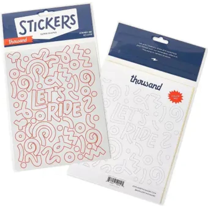 Kinderhelmstickers Thousand