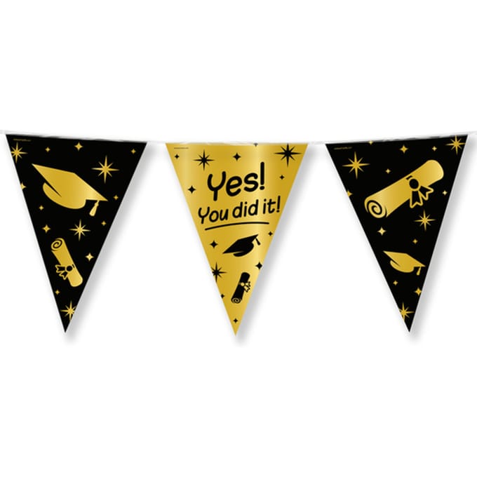 Paperdreams - Vlaggenlijn Classy Party - Yes you did it (10 meter)