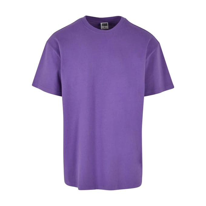 Urban Classics - Heavy Oversized Heren Tshirt - XXL - Paars