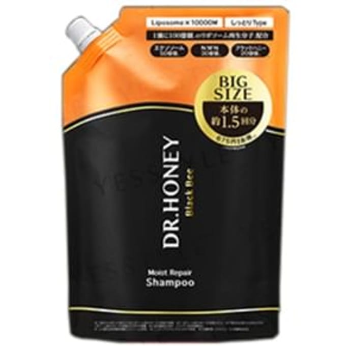 H2O - DR.HONEY Black Bee Moist Repair Shampoo Refill 510ml