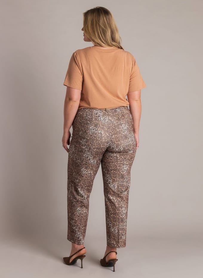 YEST CURVE Jessamy Bottoms - Soft Terra/Multi Col - maat X-0(44)