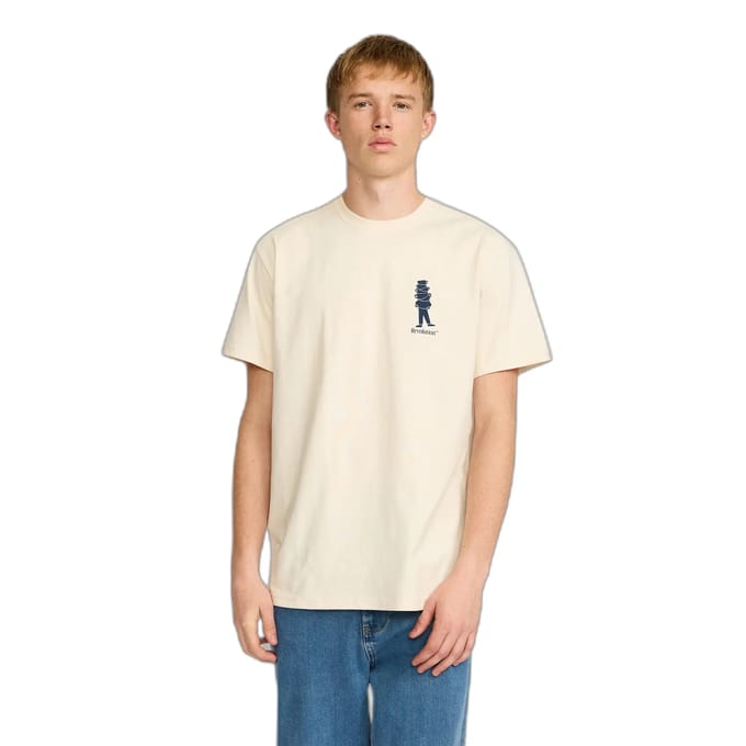 T-shirt Revolution Printed T-Shirt 1458 BRE - Off White
