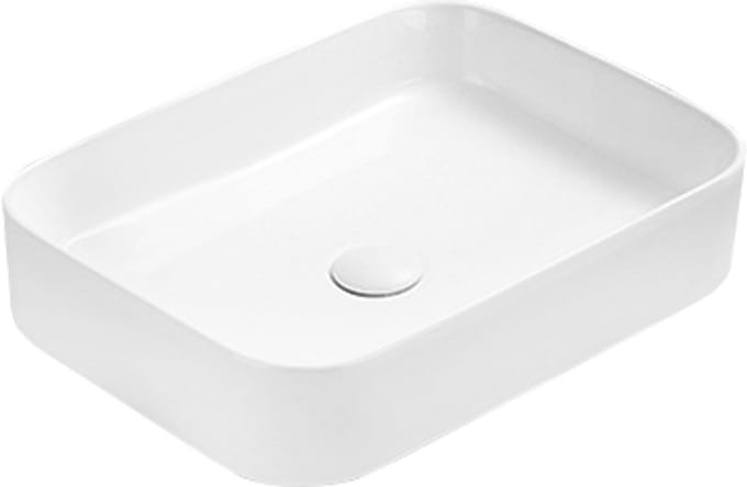 Mexen Vena opbouw waskom 50 x 37 cm, wit - 22195000