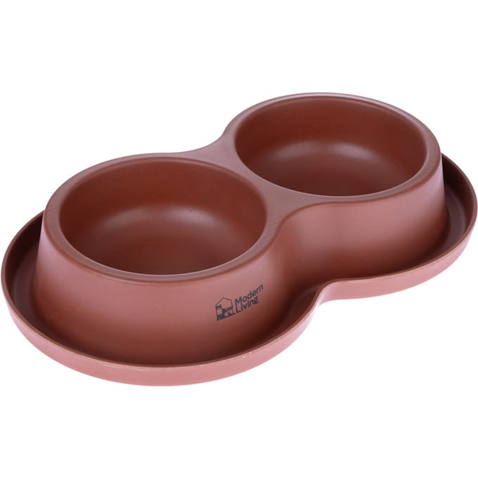 Modern Living dubbele kom Fujian 2x550ml hond