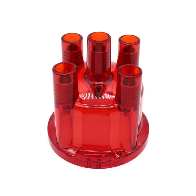 Auto Verdeelkap Plastic Verdeeldeksel AC905504 Vervanging voor Kever Bus Ghia rood