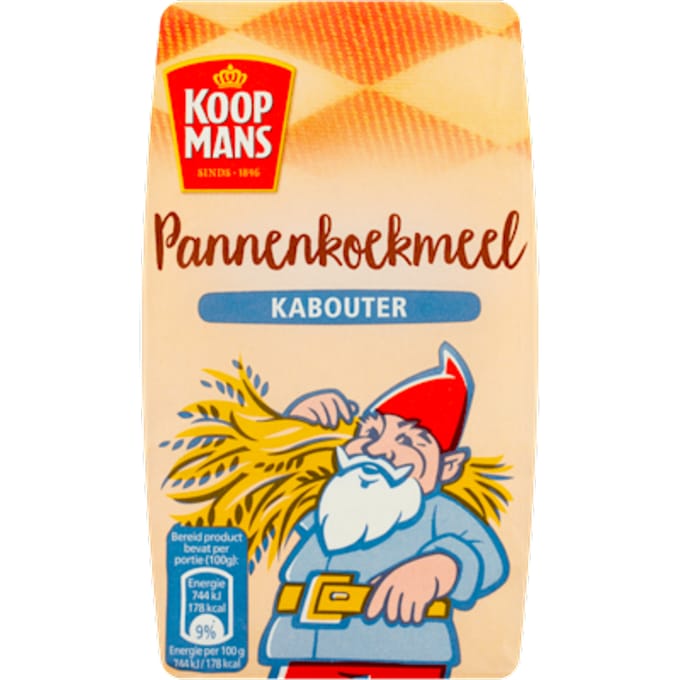 Koopmans Pannenkoekmeel kabouter 500 gr