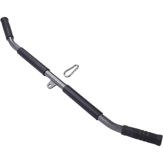 Pulldown Bar Stalen Neerwaartse Drukstang met Antislip Handvat voor Spier Training Gym Apparatuur black