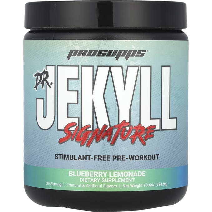ProSupps, Signature Défendable de Perlmutter, Complément Pré-Entraînement Sans Stimulants, Saveur Limonade Myrtille, 10,4 oz (294.9 g)