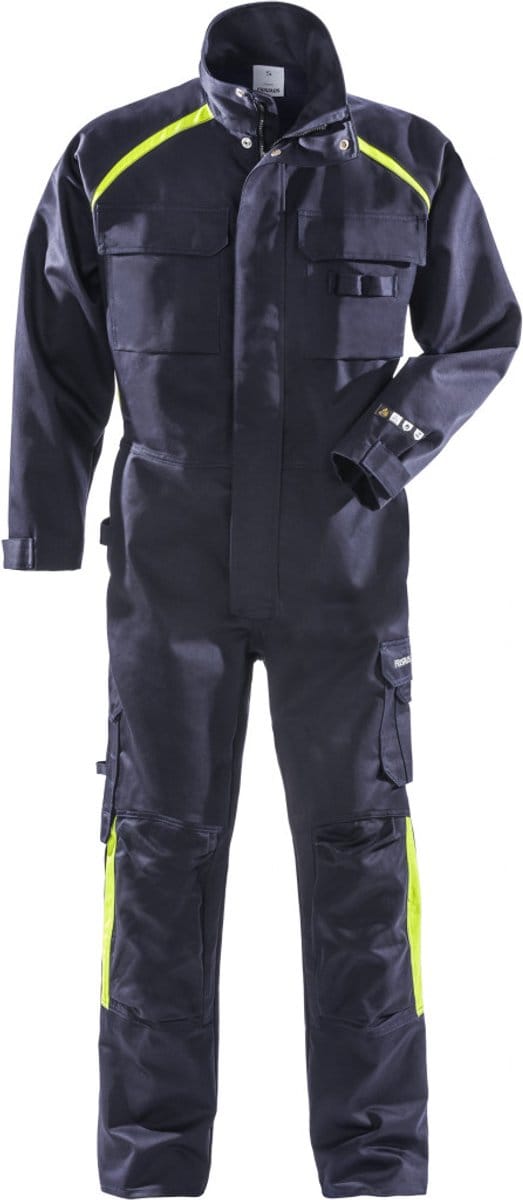 Fristads Flame Lasoverall 8030 Flam - Donker marineblauw - XL