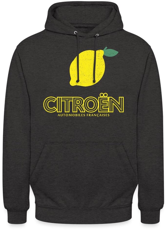 Citroën Frans Woordspeling Hoodie Unisex