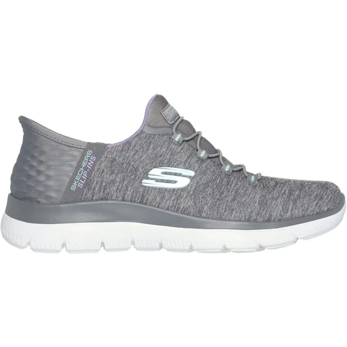 Skechers dames instapsneaker Dazzling Haze grijs