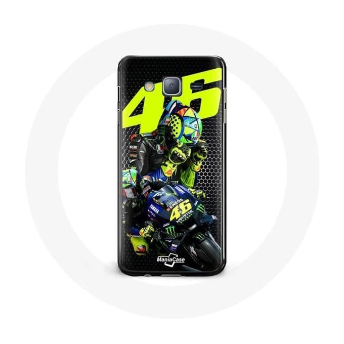 Coque - Valentino Rossi - Samsung Galaxy J3 2016 - Souple - Protection - Noir